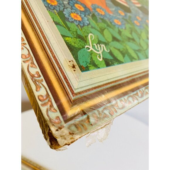 Vintage Raggedy Ann and Andy Gardening Wall Hanging Plaques, Set of 2, New Old S - Picture 10 of 10